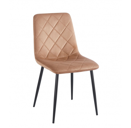 Židle velvet cappuccino K6-FX