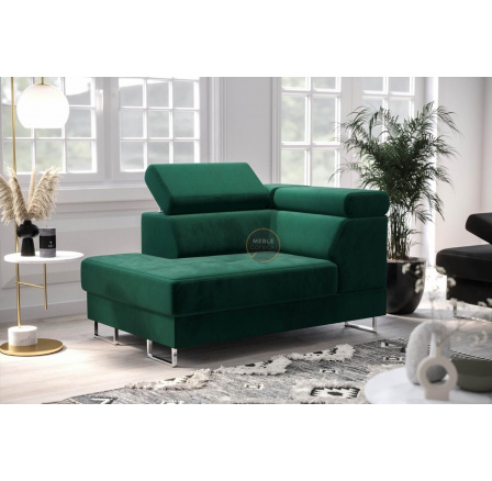 Křeslo lenoška GALAXY - Levá strana, zelená