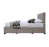 Postel s úložným prostorem GRACE 160, Béžový Velvet