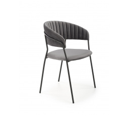 Jídelní židle K426, šedý Velvet