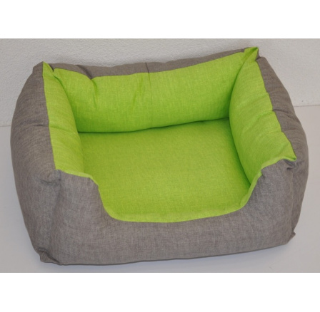 Pelíšek AXIN světle zelený - 68x58 cm Pelíšek AXIN světle zelený - 68x58 cm