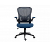 Kancelářské křeslo Q-333, Šedá/Modrá