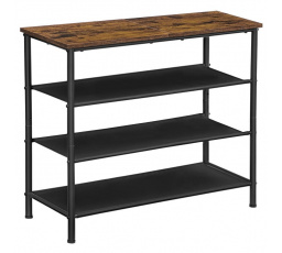 Botník, mdf, hnědá, ABO-E1035 OLW