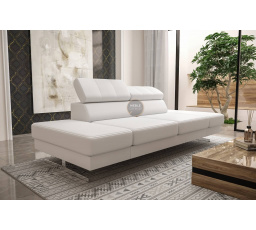 Sofa EMPORIO II 250 cm - bílá eko kůže