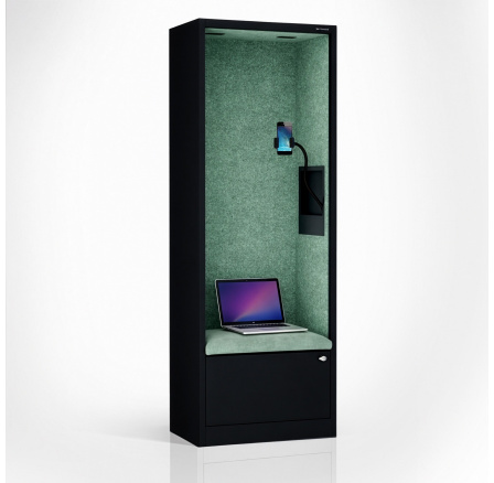 Sally 600mm korpus Černý - sedák Zelený