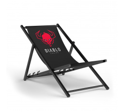 Zahradní lehátko  Chairs, černé