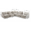 modul sedací soupravy ELDORADO  Lincoln Bok