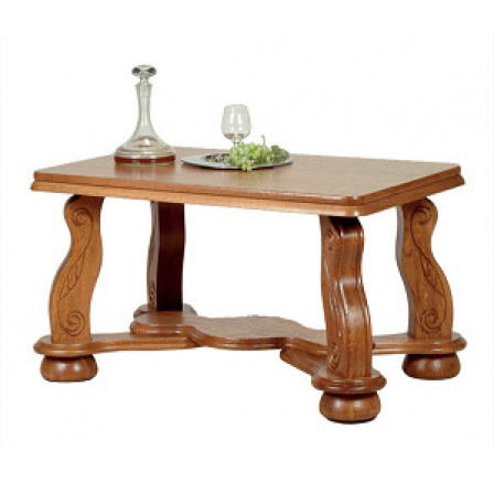 CEZAR I - konferenční stolek dřevo masiv D17-kolekce "B" (K250-Z)