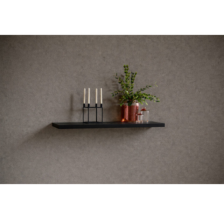 Závěsná police ANDREA 80x26 Černý Mat Závěsná police ANDREA 80x26 Černý Mat