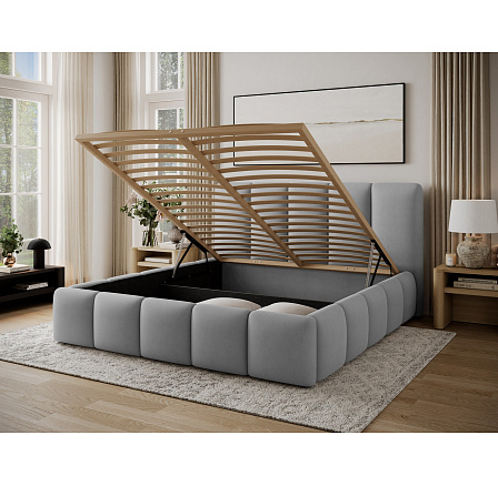 Bed Edvige + wooden frame/ standard lift/ bedding box 140x200 Sola 04 Not applicable 1 Bed Edvige + wooden frame/ standard lift/ bedding box 140x200 Sola 04 Not applicable 1