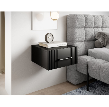 Noční stolek Raftt 40, Černý
