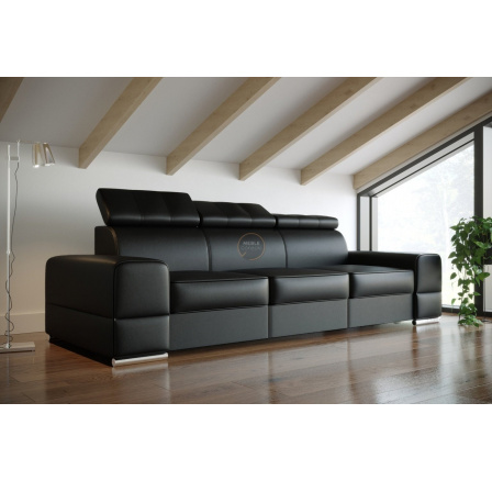 Sofa ROYAL III 295 cm - černá eko kůže Sofa ROYAL III 295 cm - černá eko kůže