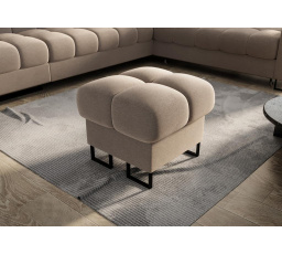 Taburet  ASPEN 70 x 70 cm - béžová