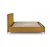 Postel MODULO W4 160 - Čelo postele, Hořčicový Monolith 48
