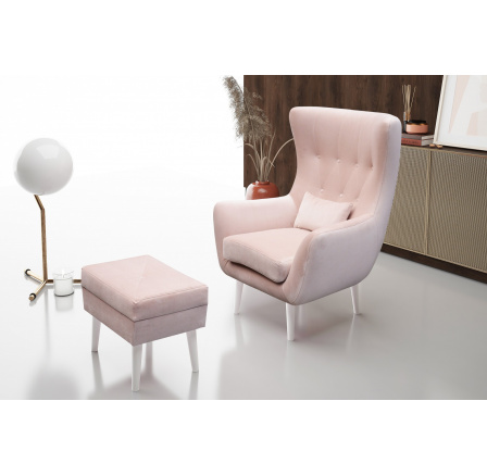 Křeslo Luis + Podnožka Luis