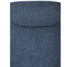 Jídelní židle, modrá, látka, DCH-Y1143 BLUE2