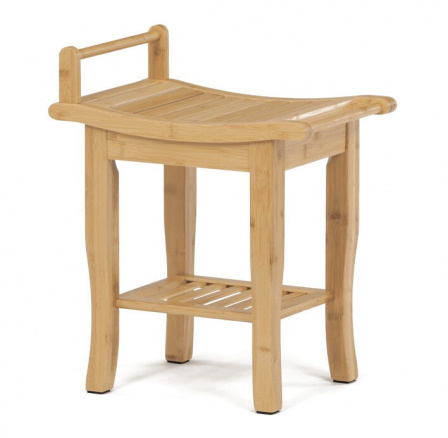 Taburet, bambus, přírodní, DR-B063 NAT