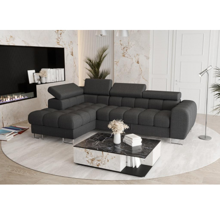 Rohová sedací souprava ASPEN MINI 260x170 cm - šedá , levá Rohová sedací souprava ASPEN MINI 260x170 cm - šedá , levá