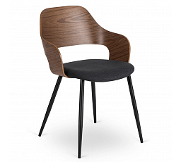 Židle ORBI Ořech/Černá