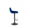 Barová židle H95, modrý Velvet
