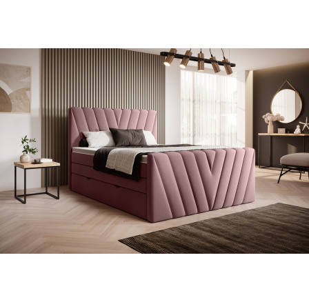 Boxspring Candice , 160X200 Velvetmat 24 2