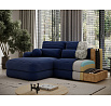 Ripeli Corner Sofa Bed with Storage, White Velvet, Left-Hand Facing Modullo 01 180x128 Left 1