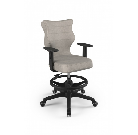 Kancelářské křeslo DUO , černá Monolith 03 velikost 5 WK+P