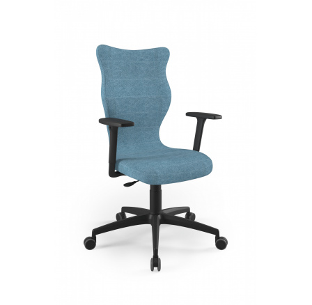 Křeslo kancelářské otočné  PERTO , černá Castel 06 velikost 7