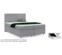 Kontinentální postel Iwo 140x200