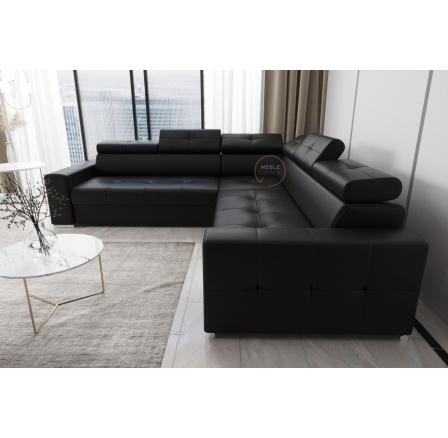 Rohová sedací souprava s funkcí spaní MARGO MAX 270x270 - Levá strana, volitelný odstín Rohová sedací souprava s funkcí spaní MARGO MAX 270x270 - Levá strana, volitelný odstín