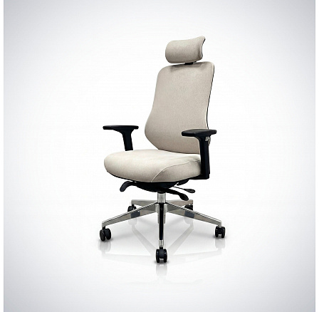 Ergonomická kancelářská židle světle béžová AXISA Ergonomická kancelářská židle světle béžová AXISA