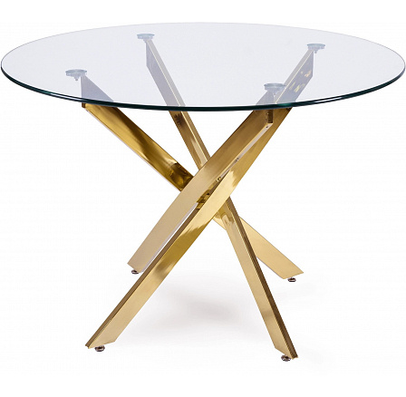 Stůl SALLO Skleněný 100 cm