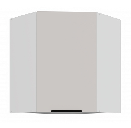 Horní rohová skříňka COMBO - 60x60 GN-72 1F (45°), Bílá/Kašmír Horní rohová skříňka COMBO - 60x60 GN-72 1F (45°), Bílá/Kašmír