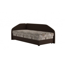 Válenda s čely Torino levá hnědá se vzorem