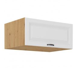 Kuchyňská horní skříňka STIPE 80 Nagu 36 1F, Bílá/Dub artisan