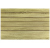 Jídelní stůl TIMBER 120, dub sonoma/bílá