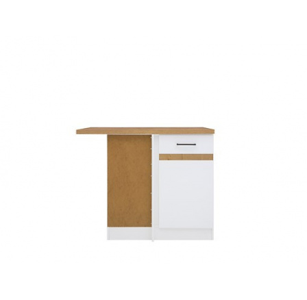 Kuchyňská dolní skříňka JUNONA DNW/100/82 L bílá/bílý lesk 