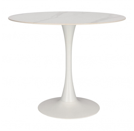 Stůl Simplet Skinny Premium Stone White 90cm