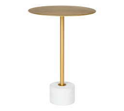 Konferenční stolek Lecco 41 cm zlatý