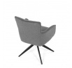 Jídelní židle, šedá, látka, DCH-P3170 GREY2