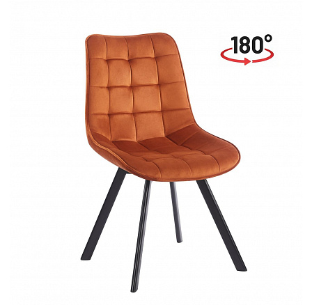 Židle velvet skořicová KO265-FXJG