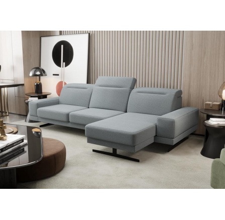 Rohová sedací souprava FIORE MINI 265x180 cm - šedá , pravá Rohová sedací souprava FIORE MINI 265x180 cm - šedá , pravá