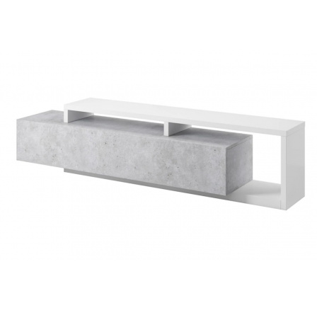 Komoda TV Bota 40 Bílý - Beton Colorado 2484FG
