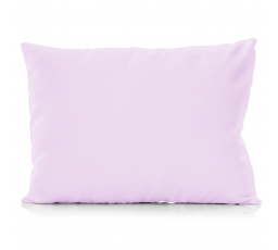 Bavlněný povlak na relaxační polštář světle fialový 50x145