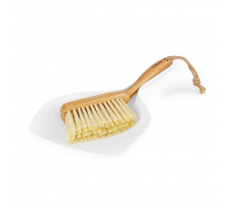 BAMBOU smeták a lopatka bílá 29x19 cm