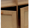 Komoda NOTTO s ratanem 110x35x72 cm ALL 849683