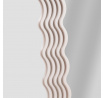 Zrcadlo COSIMO v nepravidelném rámu ecru 70x37x3,3 cm 735240