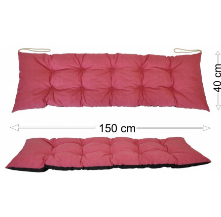 Podsedák 150x40 malinový melír