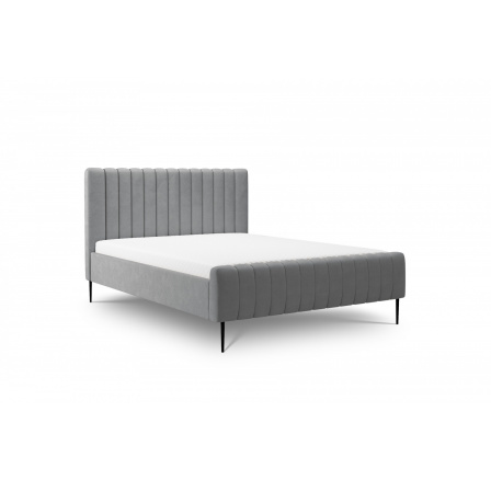 Čalouněná postel do ložnice Nicole - 160x200, Salvador (SIC) 14/černé nohy