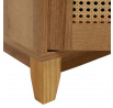Komoda NOTTO s ratanem 74x35x86 cm ALL 849676